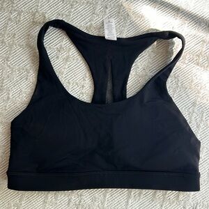 Lululemon black sports bra size 8